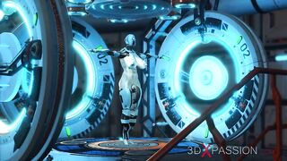Sex cyborg futa gederation 7. Super fuck system in the sci-fi lab