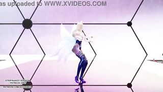 [MMD] CHUNG HA - PLAY KDA Ahri Sexy Kpop Dance League Of Legends Uncensored Hentai