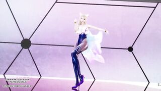 [MMD] CHUNG HA - PLAY KDA Ahri Sexy Kpop Dance League Of Legends Uncensored Hentai