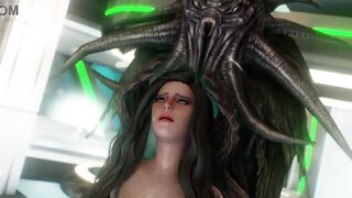 Tentacle Seeker Hentai 2 [UNCENSORED] Skyrim Animation