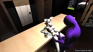 FNAF | Fuck Nights At Fredrikas | v0 15 | New Mangle Tip Scene