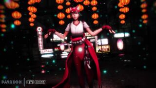 Kiriko Overwatch - Talk That Talk TWICE [MMD]