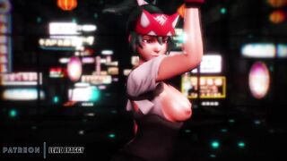Kiriko Overwatch - Talk That Talk TWICE [MMD]