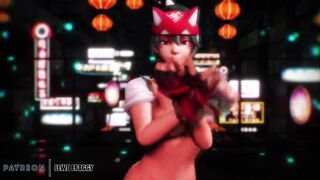 Kiriko Overwatch - Talk That Talk TWICE [MMD]