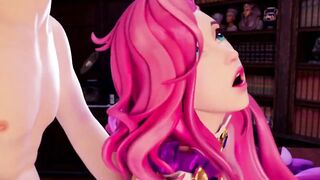 League of Legends - KDA Seraphine Creampies