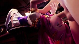 League of Legends - KDA Seraphine Creampies