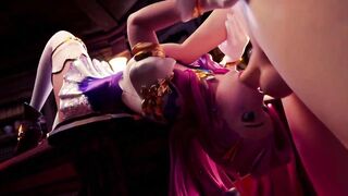 League of Legends - KDA Seraphine Creampies