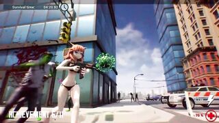 Hentai VS Virus: I am Waifu - All Achievements Gameplay