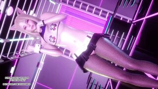 [MMD] NAYEON - POP Ahri Erotic Kpop Dance League Of Legends KDA Uncensored Hentai