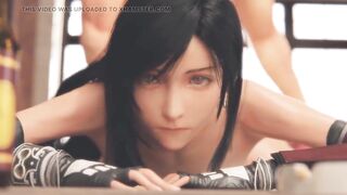 Tifa getting dicked down from behind
