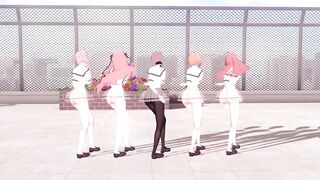【KKVMD / MMD】WiggleWiggle 一花 二乃 三玖 四葉 五月【五等分の花嫁】