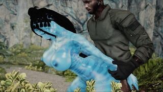 Avatar XXX: Neytiri Fucks BBC Soldier
