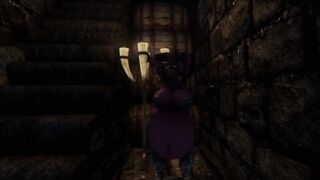 Vorny Kobold Showing Off Her Full Noisy Gut