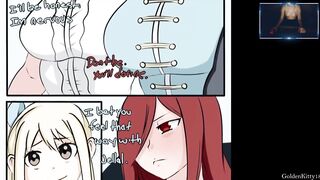 Beautiful blonde loves bdsm