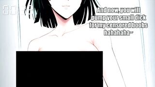 Fubuki's Hentai JOI (HARD Humiliaton, Feet, Quickshot, Femdom, Censorship, Boobs)