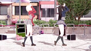 【KKVMD MMD】Chocolate Cream 錦木千束 井ノ上たきな 【リコリス・リコイル】