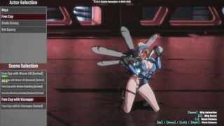 Ophelia Plays 'Pure Onyx' - Animation Gallery - Fem Cop & Vioreaper (No Commentary)