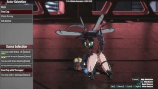 Ophelia Plays 'Pure Onyx' - Animation Gallery - Fem Cop & Vioreaper (No Commentary)