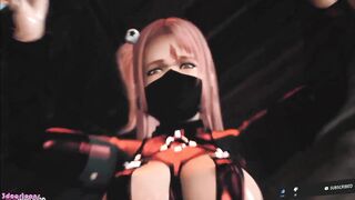 DEAD OR ALIVE honora Resident evil 2 fucked by huge ass of giant monster huge penis p4