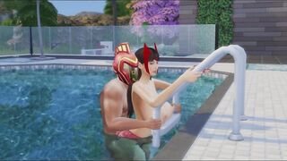 Rent A Stepson 2 - Cosplay Milf Fucking