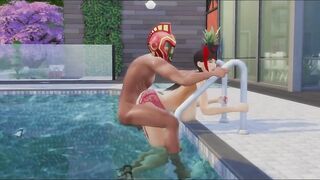 Rent A Stepson 2 - Cosplay Milf Fucking