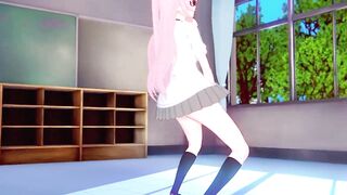 【KKS／MMD】【4K／60FPS】"Phone Number" 式守さん【可愛いだけじゃない式守さん】