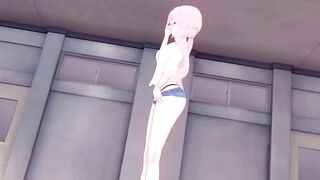 【KKS／MMD】【4K／60FPS】"Phone Number" 式守さん【可愛いだけじゃない式守さん】