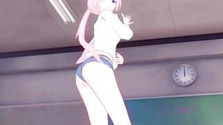 【KKS／MMD】【4K／60FPS】"Phone Number" 式守さん【可愛いだけじゃない式守さん】