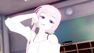 【KKS／MMD】【4K／60FPS】"Phone Number" 式守さん【可愛いだけじゃない式守さん】
