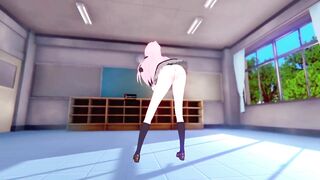 【KKS／MMD】【4K／60FPS】"Phone Number" 式守さん【可愛いだけじゃない式守さん】