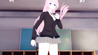 【KKS／MMD】【4K／60FPS】"Phone Number" 式守さん【可愛いだけじゃない式守さん】