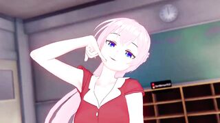 【KKS／MMD】【4K／60FPS】"Phone Number" 式守さん【可愛いだけじゃない式守さん】