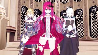 【KKVMD MMD】Girl's Day - Expectation アルトリア〔ランサー〕 妖精騎士トリスタン モルガン【FateGrand Order】