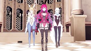 【KKVMD MMD】Girl's Day - Expectation アルトリア〔ランサー〕 妖精騎士トリスタン モルガン【FateGrand Order】