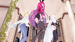 【KKVMD MMD】Girl's Day - Expectation アルトリア〔ランサー〕 妖精騎士トリスタン モルガン【FateGrand Order】