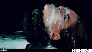 Real Life Hentai - Tiffany Tatum is fucked her brains out by Alien