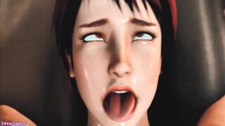 Double penetration lesbian with monsters drinking milk from monsters DEAD OR ALIVE reside evil 2 coo