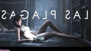 Long-tongued resident evil monster fucks female protagonist
