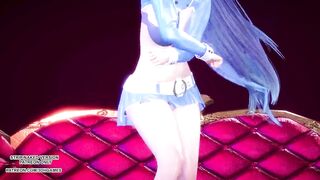 [MMD] SUNMI - Heart Burn Kaisa Sexy Kpop Dance League Of Legends KDA Uncensored Hentai R18