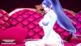 [MMD] SUNMI - Heart Burn Kaisa Sexy Kpop Dance League Of Legends KDA Uncensored Hentai R18