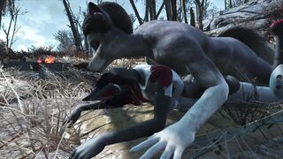 Quick Yiff with furry raider