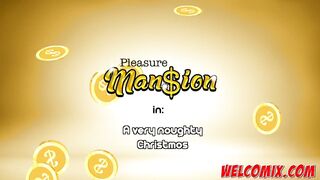 A very naughty Christmas! Christmas orgy at the mall - Pleasure Mansion