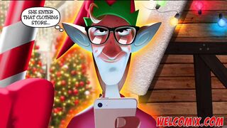 A very naughty Christmas! Christmas orgy at the mall - Pleasure Mansion