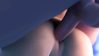 BIG TITS Chick gets fucked from behind part 2