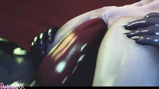 Vagina Fucked by alien monsters