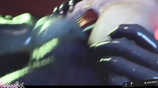 Vagina Fucked by alien monsters