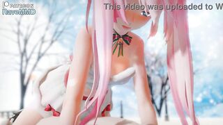 Keeping your Cock warm inside Miku