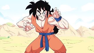 Yamcha Gives a cupcake and get's pussy