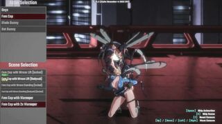 Ophelia Plays 'Pure Onyx' - Animation Gallery - Fem Cop & 2 Vioreapers (No Commentary)
