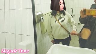 GAME OF HANDS in PUBLIC TOILET